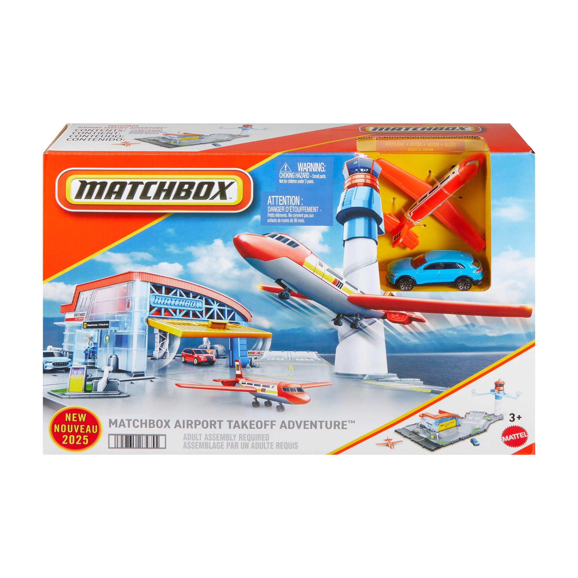Sada Matchbox Adventure na letisko